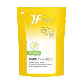 JF SULFUR Derma Protect GREEN COOL Body Wash / JF Sulfur Sabun Cair