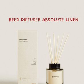 reed diffuser zara home absolute linen pengharum ruangan fragrance - 100 ml