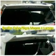 Spoiler Mobil Calya / Sigra Silver + Lamp
