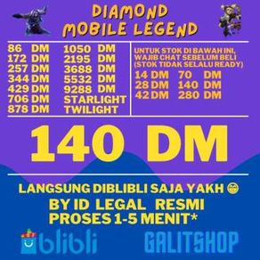 Mobile Legends 140 Diamond