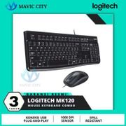 Logitech Keyboard MK120 Combo Desktop - Original Garansi Resmi