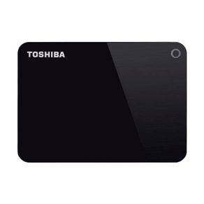 Toshiba Canvio Advance 3.0 Portable Harddisk Eksternal - Black [1TB]