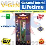 RAM V-GEN DDR4 4GB PC19200 PLATINUM VGEN RAM PC KOMPUTER DESKTOP