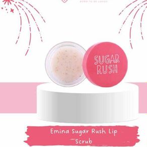 💋R.K.M💋Emina Sugar Rush Lip Scrub 4.2g - Scrub Bibir