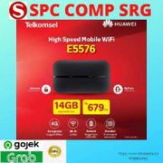 Mifi 4g Huawei E5576 Router Modem Wifi Free Telkomsel 14Gb
