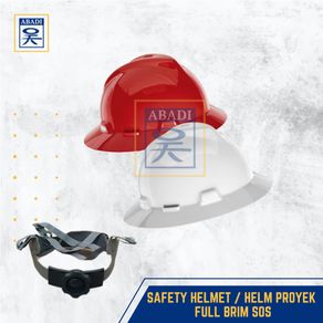 SAFETY HELMET / HELM PROYEK FULL BRIM SOS