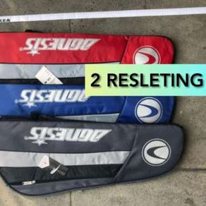 TAS RAKET BADMINTON AGNESIS 2 RESLETING SABLON GENDONG