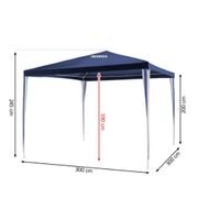 Tenda Lipat 3x3 Tenda Bazar Pameran Tenda Gazebo Tenda Jualan