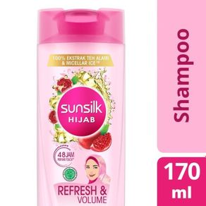 sunsilk shampoo hijab refresh & volume 170ml