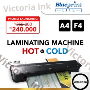 mesin laminating blueprint lm125 hot and cold laminating machine a4 f4