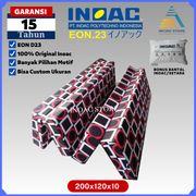 [ 200 X 120 X 10 ]  Kasur Lipat Busa Inoac Eon Lg D23 No 4 Tebal 10 cm  200 x 120 x 10 cm Gratis Bantal Garansi 10 Tahun Murah By Inoac Store