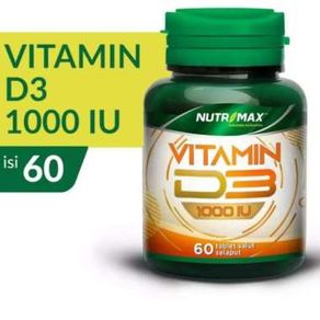 Nutrimax Vitamin D3 1000IU - 60 Tablet Selaput