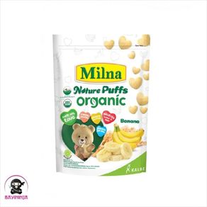 MILNA Nature Puffs Organic Banana 15 g