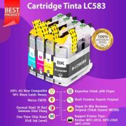 Cartridge Tinta Brother Lc583 Lc-583 Compatible Mfc-J2510 J3520 J3720