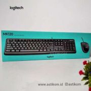 Logitech MK120 Keyboard Mouse USB | By Astikom