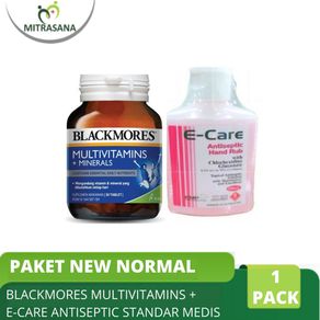 Blackmores Multivitamins & Mineral 30 tablet + E-Care Antiseptik Standar Medis 100 ml
