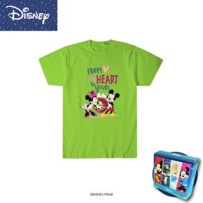 Disney Tshirt Valentine Day Mickey & Minnie Mouse DMA95
