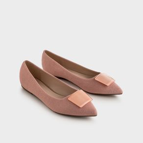 URBAN&CO Woman Flat Shoes Izora Pink