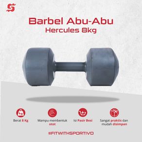 Hercules Dumbell Plastik 8KG Dumble/Barbel Plastik/Dumbel