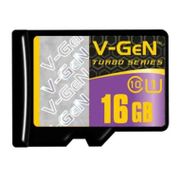 Promo Memory Card V-Gen Turbo 16GB Class 10 Micro SD - Mmc V-Gen 16GB Non Murah