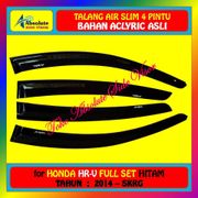 Talang Air (4 Pintu) HRV 2014 Up - Honda - Model Slim - Warna Hitam - Merk Absolute