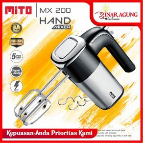 MITO HAND MIXER 5 SPEED MX200 MX 200 MX-200 - BLACK
