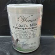 Vienna goat's milk Brightening body scrub  (1kg) b.pom