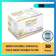 Masker Sensi Duckbill 50 pcs Original - Sensi Surgical Duckbill