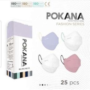 Masker Pokana Duckbill Fashion Series 4Ply