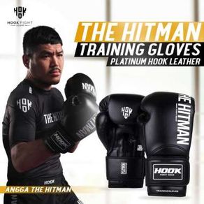 Sarung Tinju Hook x Angga The Hitman Boxing Gloves Muaythai
