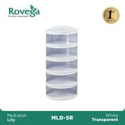 Rovega Tempat Penyimpanan Makanan Tudung Saji 5 Susun Multilayer Food Grade MLD5R