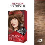 revlon colorsilk hair color cat rambut - 43 med gold brw