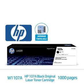 TONER HP 107A W1107A BLACK ORIGINAL