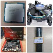 Paket PC Rakitan Intel Core i5 Gen 3 LGA 1155 Motherboard Varro H61+ / B75 RAM 8GB
