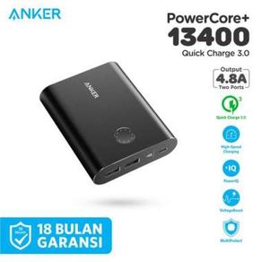 Anker PowerBank PowerCore+ 13400 mAh QC 3.0 - A1316