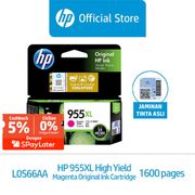 [Cicilan 0% SPayLater] HP Tinta Printer Original 955XL Color  / Warna Magenta - 8210 , 7740 , 7720 , 7730 - Catridge asli / ori / colour / Gratis Ongkir