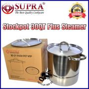 SUPRA Stock Pot 30QT+WSP/Panci Stock Pot SUPRA+Steamer