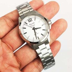 Alexandre christie 1031 ld plat silver jam tangan wanita original plat