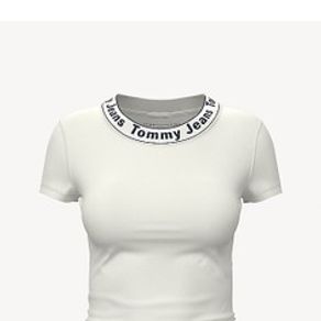 Pilihan circle logo t shirt tommy jeans 