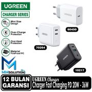 UGREEN Kepala Charger PD Type C FAST Charging 20W - 36W iPhone Android