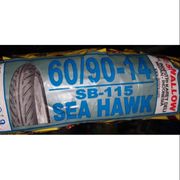 Ban Motor Matic Merk Swallow, Ukuran 60/90-14 Seahawk tubetype bukan Tubeless