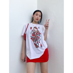 Pilihan tusky queen of hearts t shirt 