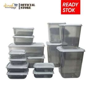 Gratis Ongkir Tempat Makanan Kontainer Toples Makanan Calista Sealware 14Pcs B02