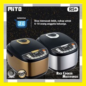 Rice Cooker Digital Mito R5 Plus 8In1 Rice Cooker Multifungsi/Digital 2 Liter 550 Watt Murah Low Wat