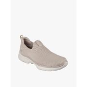 SKECHERS GO WALK 6 WOMEN'S WALKING SHOES - TAUPE