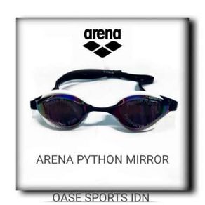 ARENA swimming Goggles Kacamata Berenang Phyton Mirror RVWH - BlueWhite