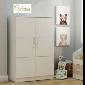 Lemari Pakaian 2 Pintu Alba Bl 80