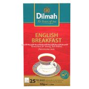 Dilmah English Breakfast Tea Breakfast Sarapan Pagi Bag Teh Inggris Dilmah Merah 50gr