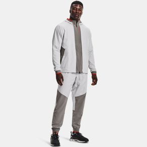 Under Armour Jaket Pria UA RUSH™ Legacy Windbreaker -Concrete