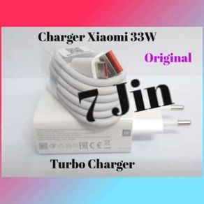 Charger Xiaomi Redmi Note 9 Pro Turbo Charge 33W Original 100% Type C